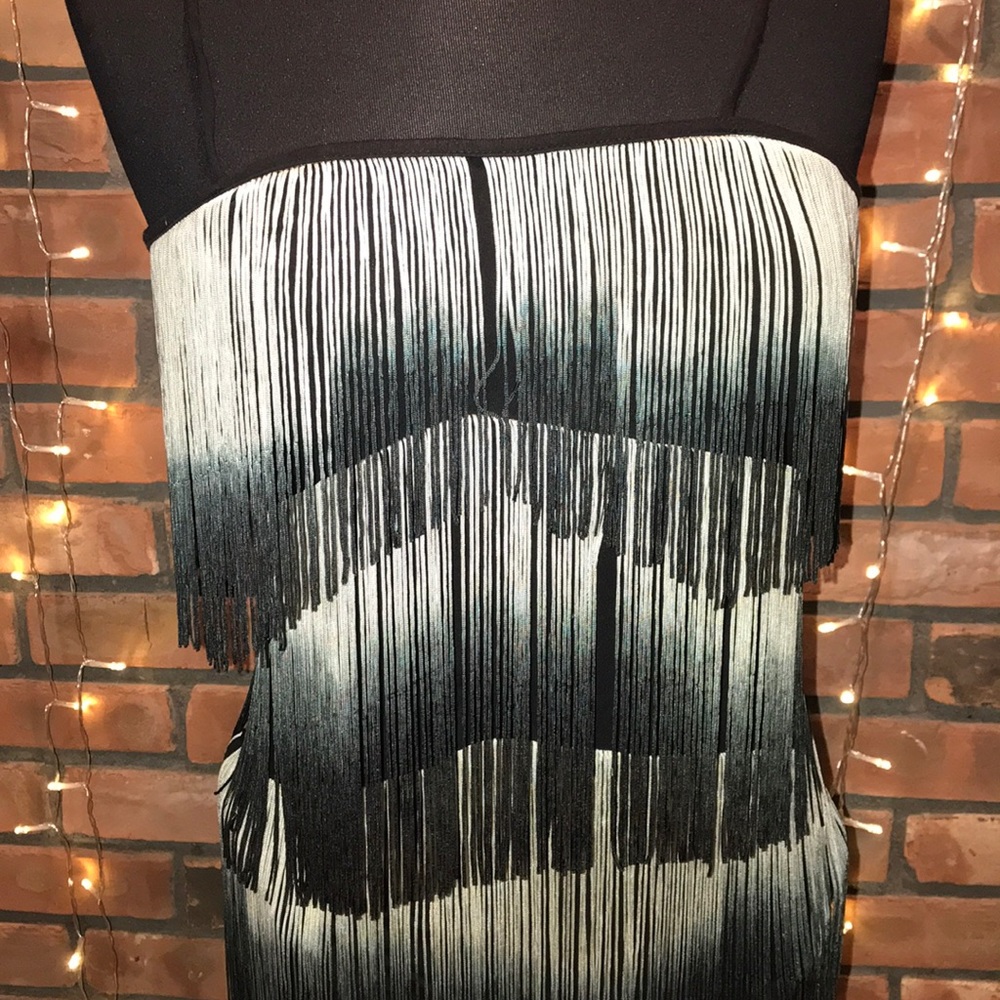 Boston Proper 1950's Fringe Layered Tank Top - Picture 3 of 7